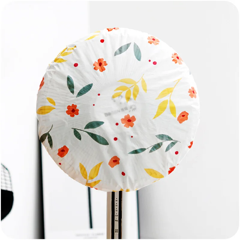 Buy 1pc Household Fans Floral Cover Round Fan Floor Fan All inclusive