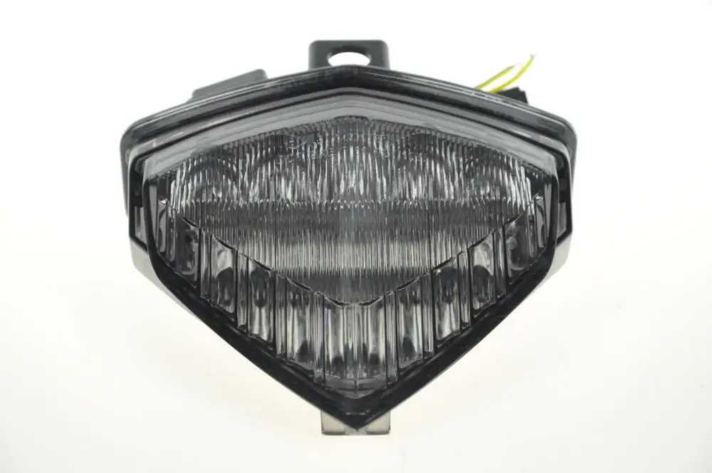 Интегрированный Включите сигнал LED Фонарь для HONDA 2008-2012 CB1000R; 2012 CBR600F - Цвет: Темно-серый