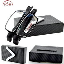 = Scober портативный чехол складные очки для чтения анти-излучение небольшой легкий смоляный покрытие+ 1+ 1,5+ 2+ 2,5 до+ 4