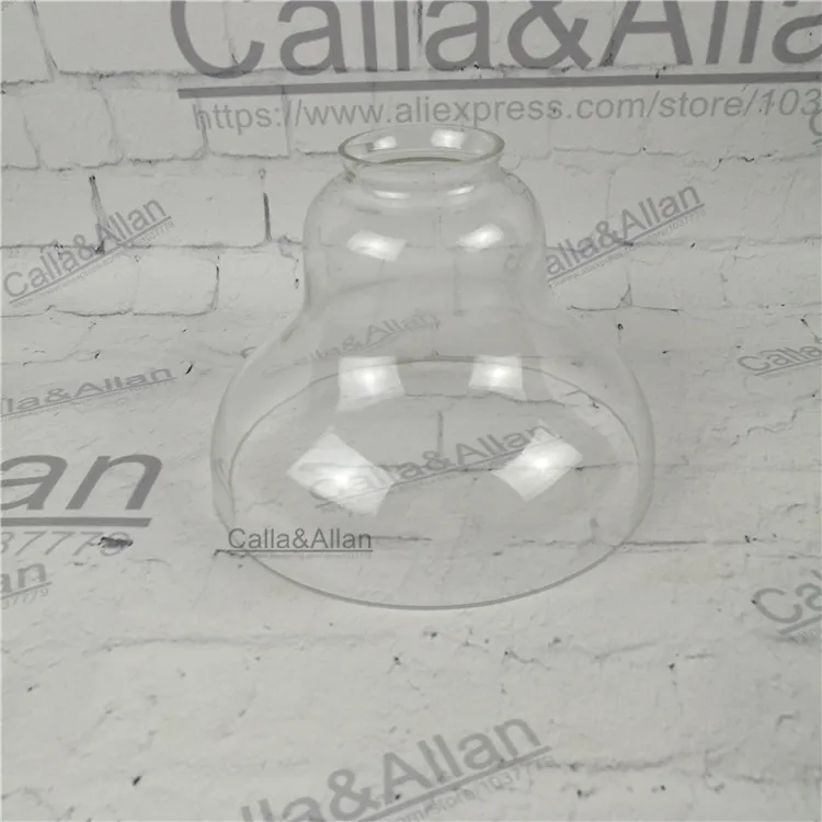 Янтарный/прозрачный стеклянный абажур D200mmX145mm DIY светильник ing абажур конусный стеклянный подвесной светильник, абажур Создайте свой собственный светильник - Цвет корпуса: clear