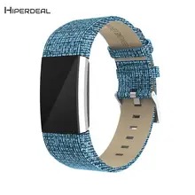 HIPERDEAL ремешок для FitBit Charge 2 браслет кожаный узор Смарт аксессуары заменить с разъемами QIY21 росы