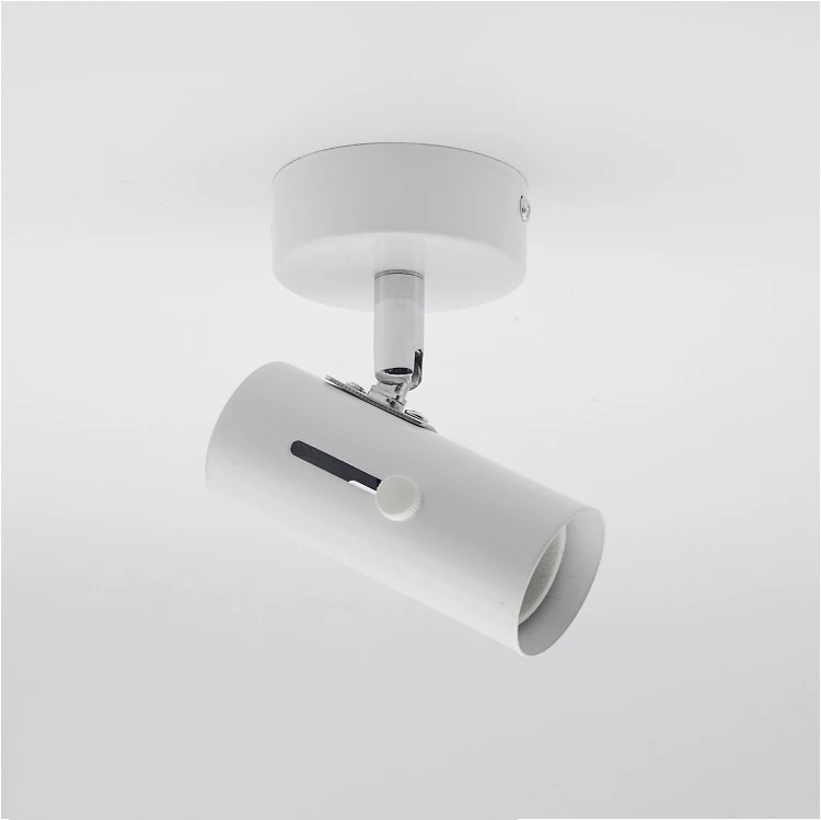Ceiling Wall Mounted Lamp Holder Rotatable E27 E26 Lamp Base Spot Lamp