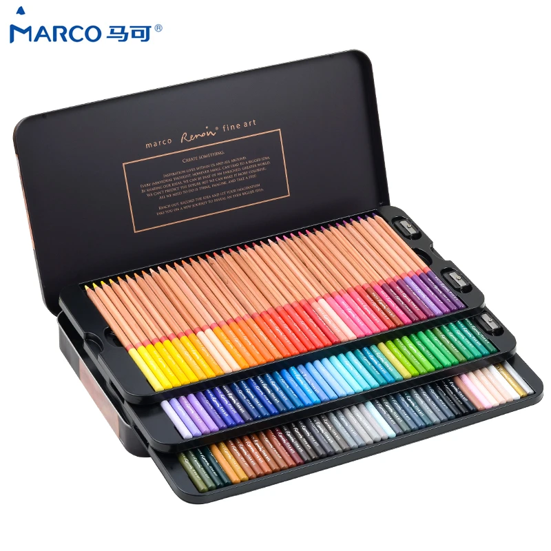Marco Reffine 24/36/48Colors Oil Color Pencil Prismacolor ...