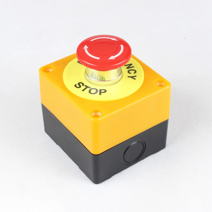 Lift Elevator Safety STOP Emergency Stop Push Button Switch Box Waterproof 1NO 1NC LAY7-11ZS Equipment | Обустройство дома