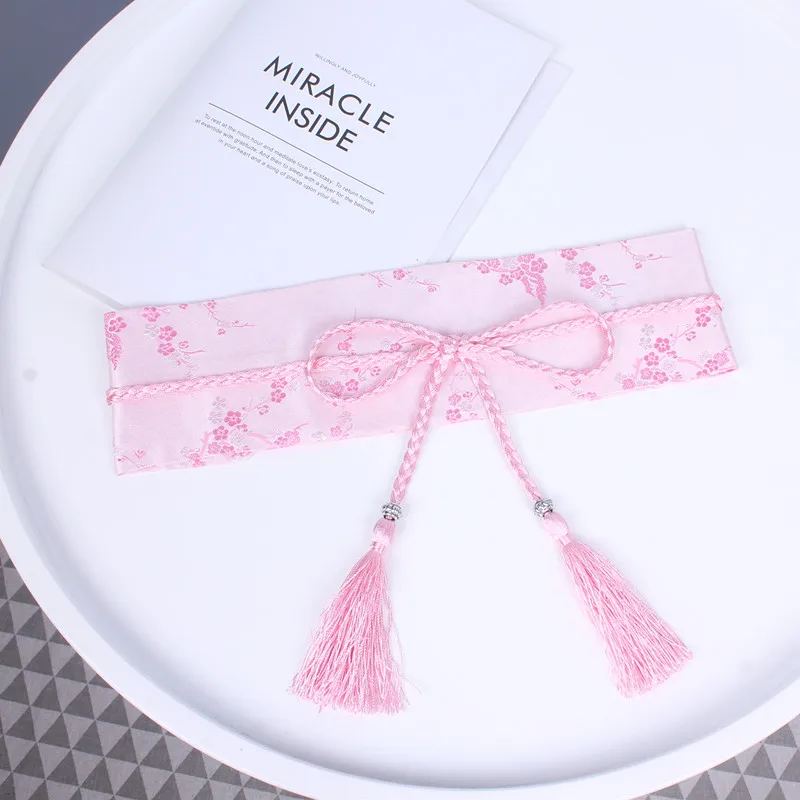 Buy New Design women Retro embroidery Wide belt female