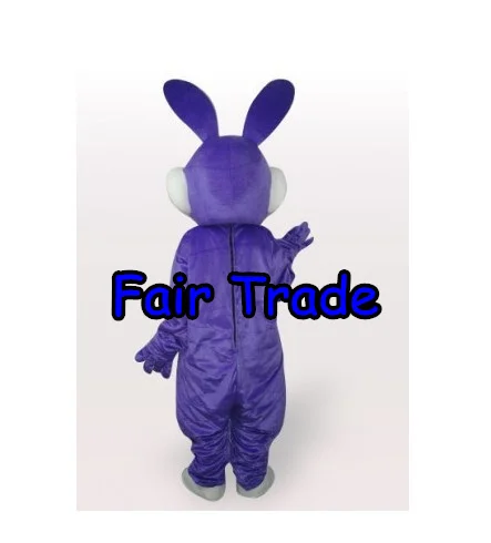 Акция! Супер низкая цена Пасха фиолетовый кролик Маскоты костюм праздник Пасхи животных Маскоты te костюм EMS sw148