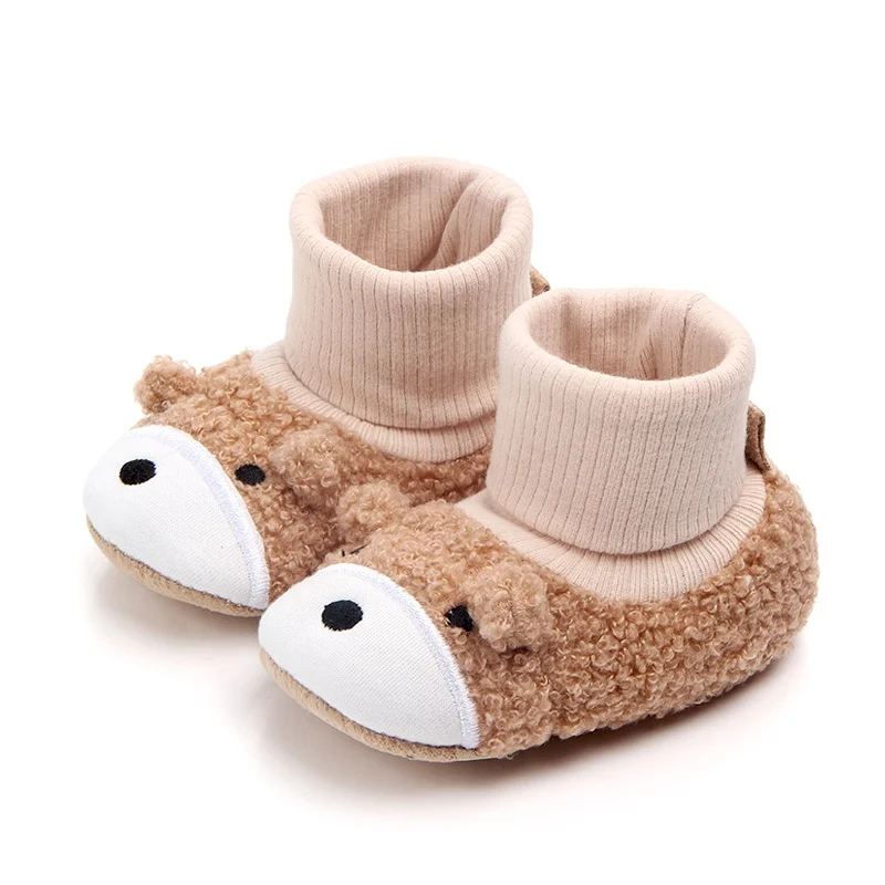 Baby Shoes Winter Crib Pram First Walkers Kids NewbornWarm Cute Boots