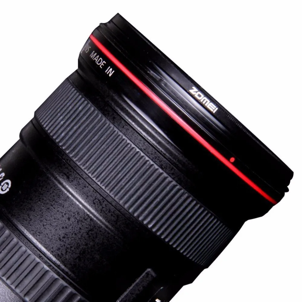 Ультратонкий фильтр ZOMEI для камеры HD MC UV 40 5/49/52/55/58/62/67/72/77/82 мм 18 слойный