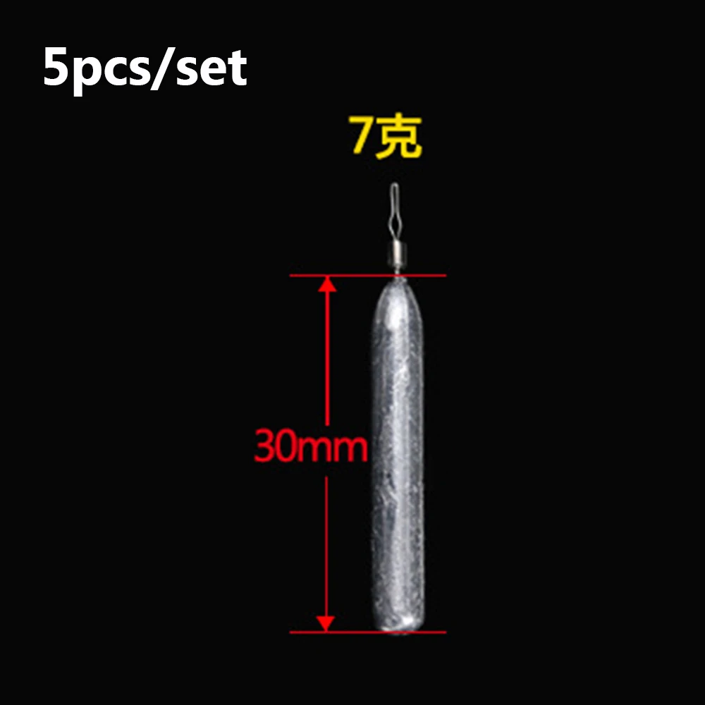 5 шт./компл. практичный Шот Вес с разъемом HDMI рыболовные снасти аксессуары крючок для ловли на приманку грузило для рыбной ловли - Цвет: 7