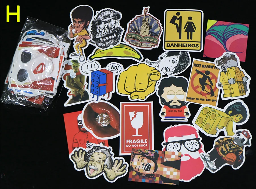 700pcs-Not-repeating-waterproof-stickers-for-Wall-decor-skateboard-motorcycle-Bike-refrigerator-laptop-car-stickers