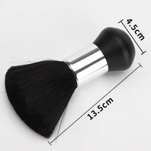 Стрижка подметальная Профессиональная мягкая черная Шея Лицо Duster бруше Парикмахерская кисточка из волос для очистки салона резка Парикмахерская Стайлинг