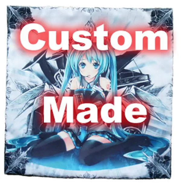 

Oct. New Home Textile Custom Made Anime / Manga DIY Single Side/Double Side Polyester/Micro-suede/2WT 2Way Pillow Case 90x90cm