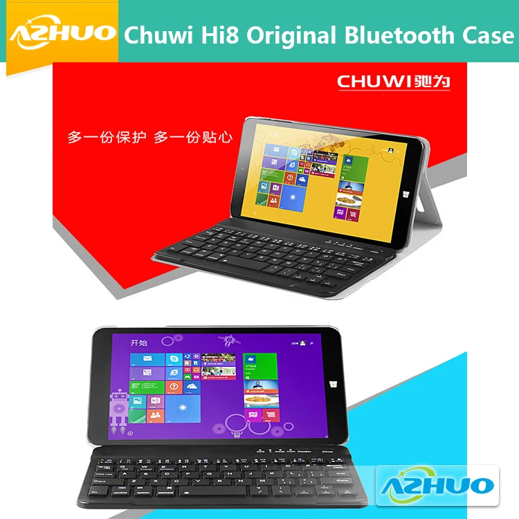Original Bluetooth with/no touch panel Keyboard Case for 8Inch CHUWI