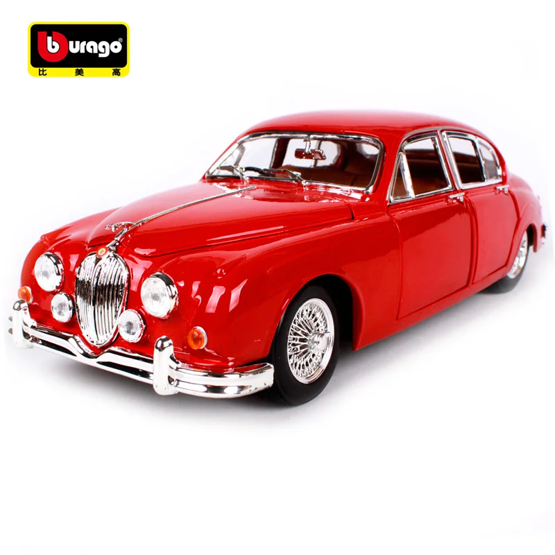Модель автомобиля Bburago 1:18 1959 Jaguar Mark II модель классического в стиле ретро под