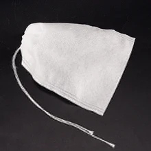 100 шт./лот Чай Сумки строка исцелить печать фильтр Бумага Чай мешок для травы свободные Чай пустой Чай Сумки Лидер продаж