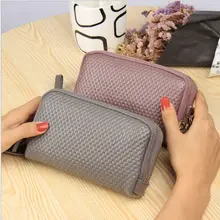 Long Women Wallet Genuine Leather 2 layers Zipper Wristlet Bag Big Capacity Lady Clutch Coin Purse Mobile phone bag