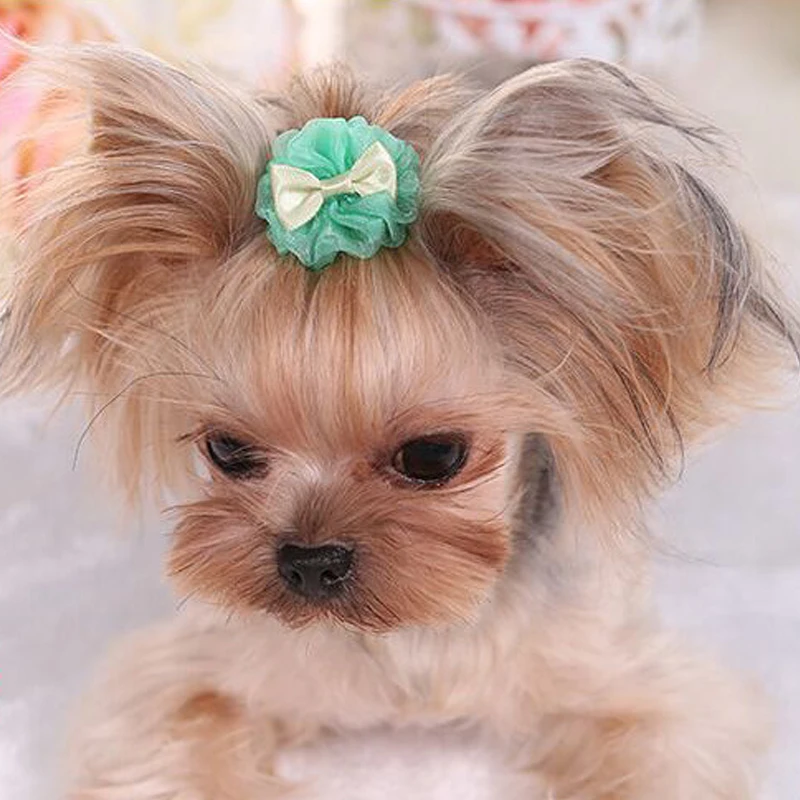 Dog Cat Cute Hairpin Pet Dog Accessories Supplies Hairpin Fashion Bowknot Dog Hair Clip Headdress Pet