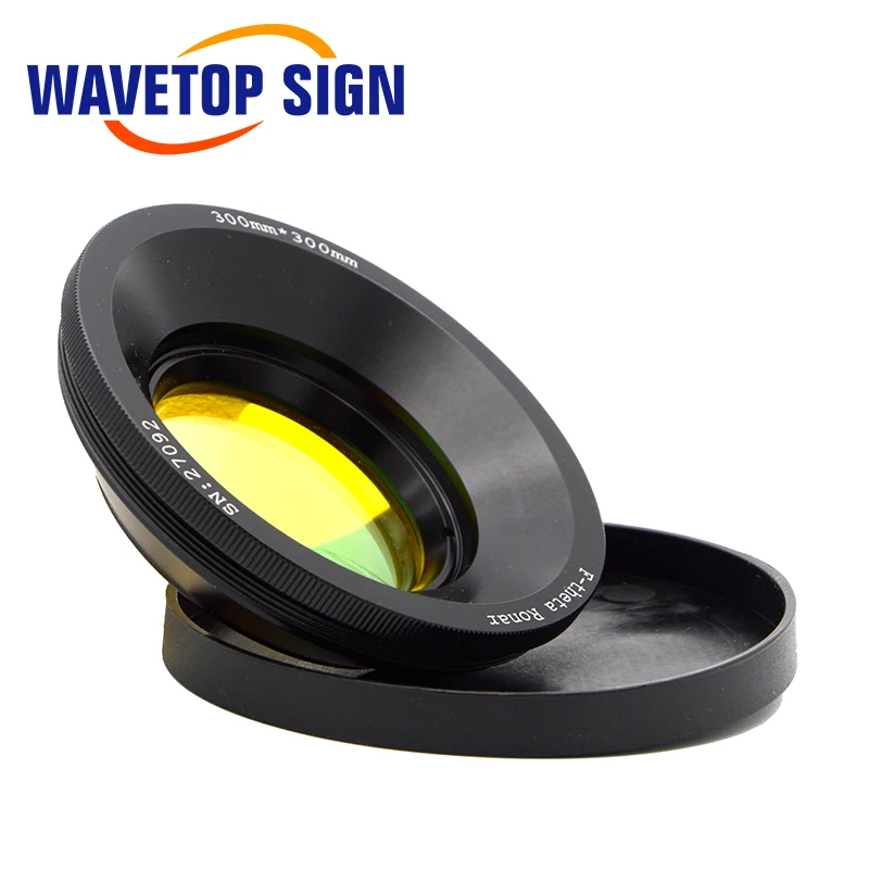 WaveTopSign CO2 F-theta сканирующий объектив полевой объектив 10.6um 10600nm 50*50~ 300*300 мм F75-430mm для YAG оптический CO2 лазерная маркировочная машина