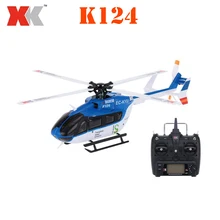 XK EC145 K124 6CH 3D 6G Системы безщеточный Квадрокоптер RTF RC