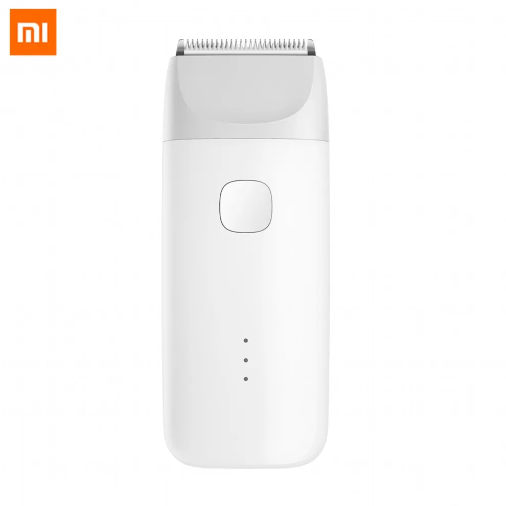 Xiaomi MiTu USB перезаряжаемая безопасная IPX7 Водонепроницаемая электрическая машинка для стрижки волос Бритва Бесшумный мотор для детей для маленьких мужчин Mijia Barber - Цвет: White