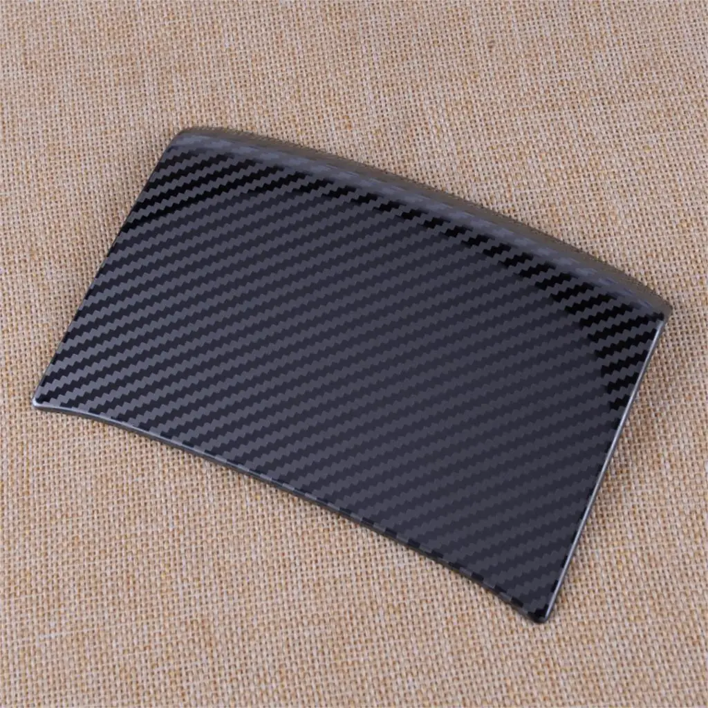 

CITALL Fit For Honda Civic 2016 2017 2018 Stainless Steel Carbon Fiber Style Armrest Box Rear Trim Cover Sticker Car Styling