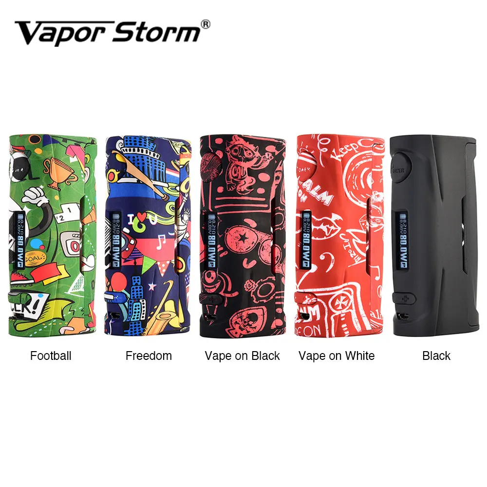 Вейп-мод Vapor Storm 80 Вт Электронная Сигарета RDA RDTA с аккумулятором 18650 | Электроника