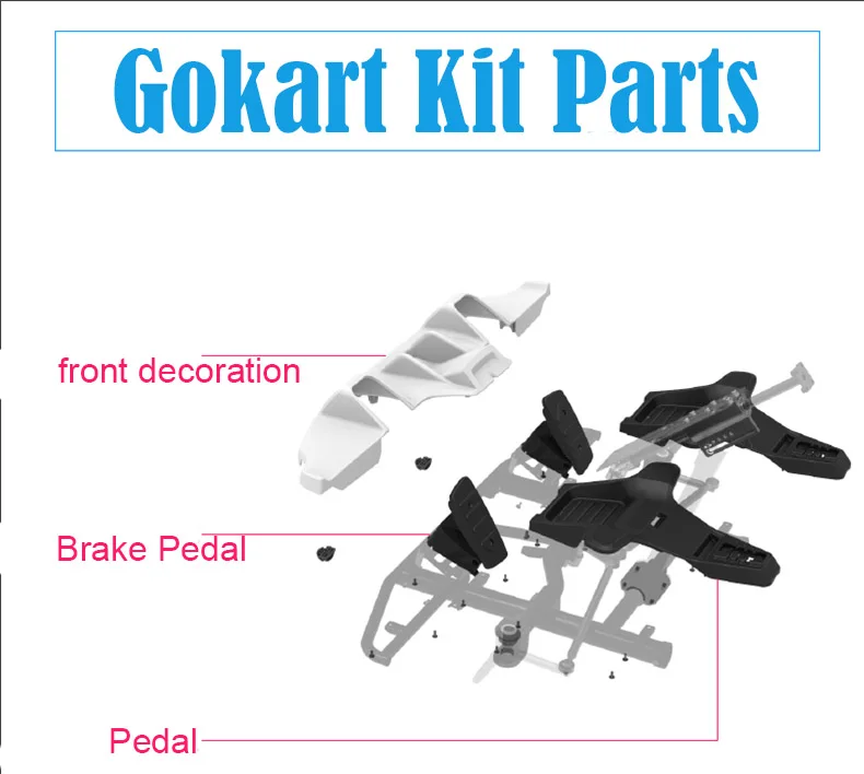 Gokart комплект запасных частей для Ninebot самобалансирующийся самокат, автомобильные запчасти