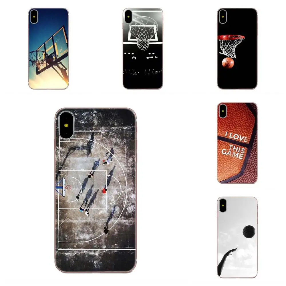 Мягкий черный ТПУ чехол для телефона I love basketball Forever Apple iPhone 4 4S 5 5C 5S SE 6 6S 7 8 Plus X XS Max XR