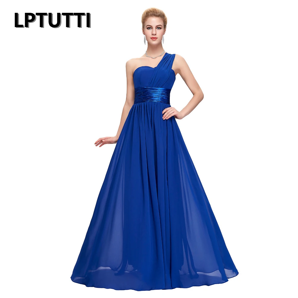 

LPTUTTI One-shoulder Chiffon Plus Size New For Women Elegant Date Ceremony Party Prom Gown Formal Gala Luxury Long Evening Dress