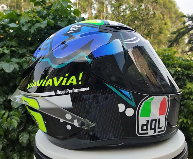 DGL sharks misano via Полнолицевой мотоциклетный шлем для мужчин, для езды на автомобиле, для мотокросса, мотоциклетный шлем, четыре сезона