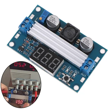 

3-35V To 3.5-35V 100W DC-DC LTC1871 Digital Boost Step Up Adjustable Converter