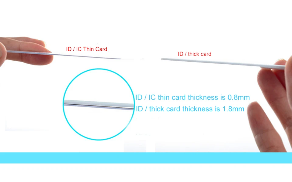 Eseye 5 шт. EM4100 Tk4100 125 кГц Карточки контроля доступа RFID карточки Tag Стикеры брелок Token Ring близость чип 1,8 мм Smart card