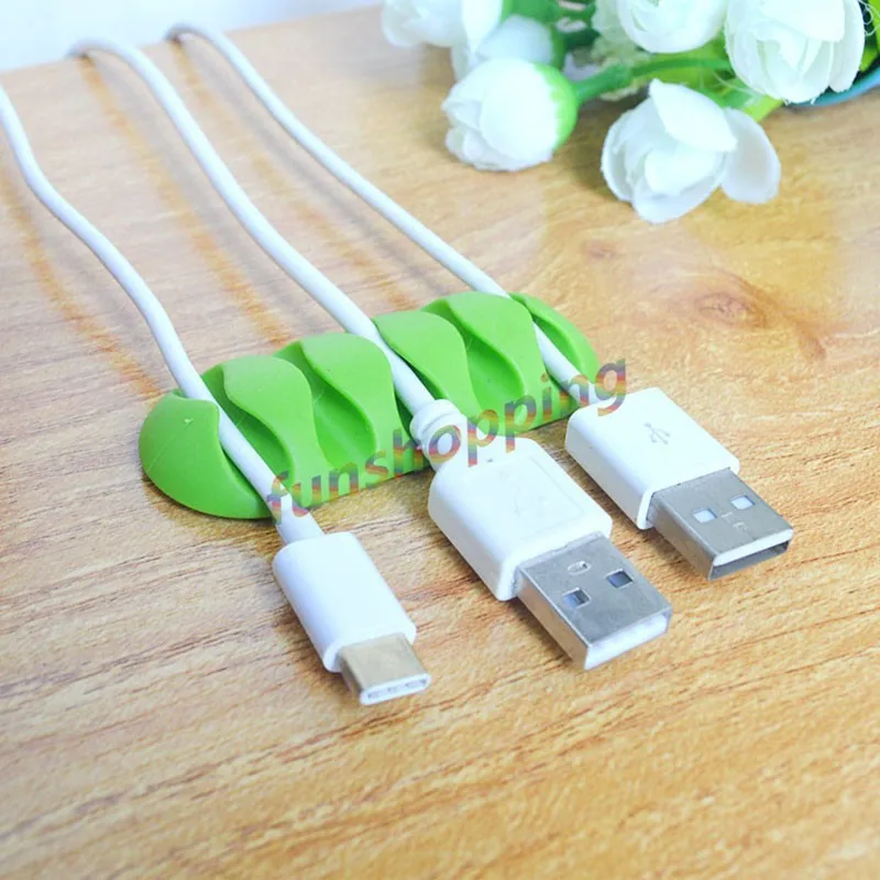 High-quality-Ugreen-Cable-Winder-Earphone-Cable-Organizer-Wire-Storage-Silicon-Charger-Cable-Holder-Clips-for (2)