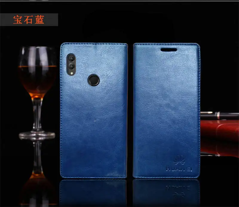 for Huawei Honor 8X Case Luxury Genuine Leather Flip Case for Honor 8X Magnetic Book Wallet Cover for Huawei Honor8x Phone Coque10