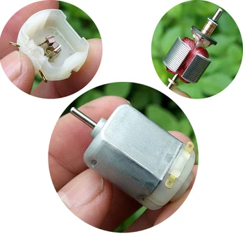 

DC 3V-7.2V 130 Motor Generator Part Long Life Carbon Brush for DIY model making