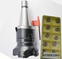 Новая торцевая фреза NT40 M16 FMB22 45L + 50 мм с 4 канавками EMR 5R 22 4T 10 шт. RPMT1003 ЧПУ|cnc mill|cnc