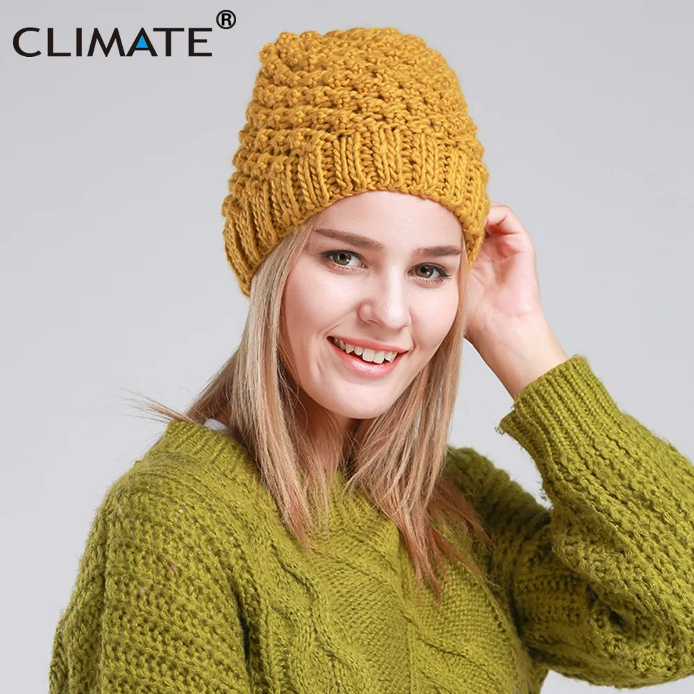 Women Winter Warm Beanie Hat Cap 