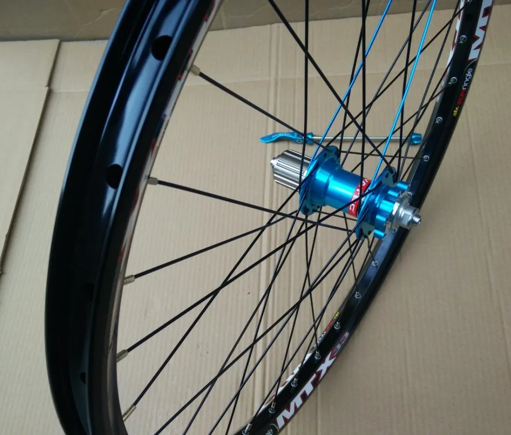 Kalosse 32 отверстия MTX 33 AM/FR колеса для горного велосипеда 26/27 5/29er F110 * 20 мм/R135*9 мм