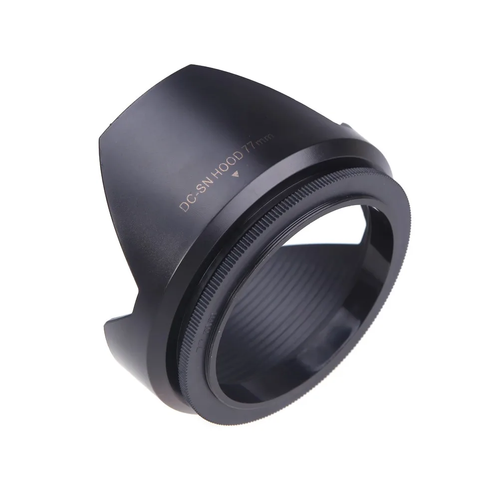 High-quality-lens-hood-DC-SN-HOOD-77mm-Screw-Mount-Flower-Crown-Lens-Hood-Petal-Shape