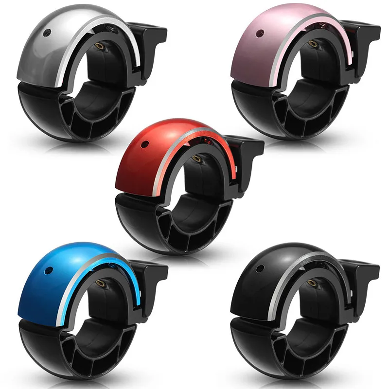 

Mini Bicycle Bell Aluminum Handlebar Alarm Horn Ring 5 Colors 95db