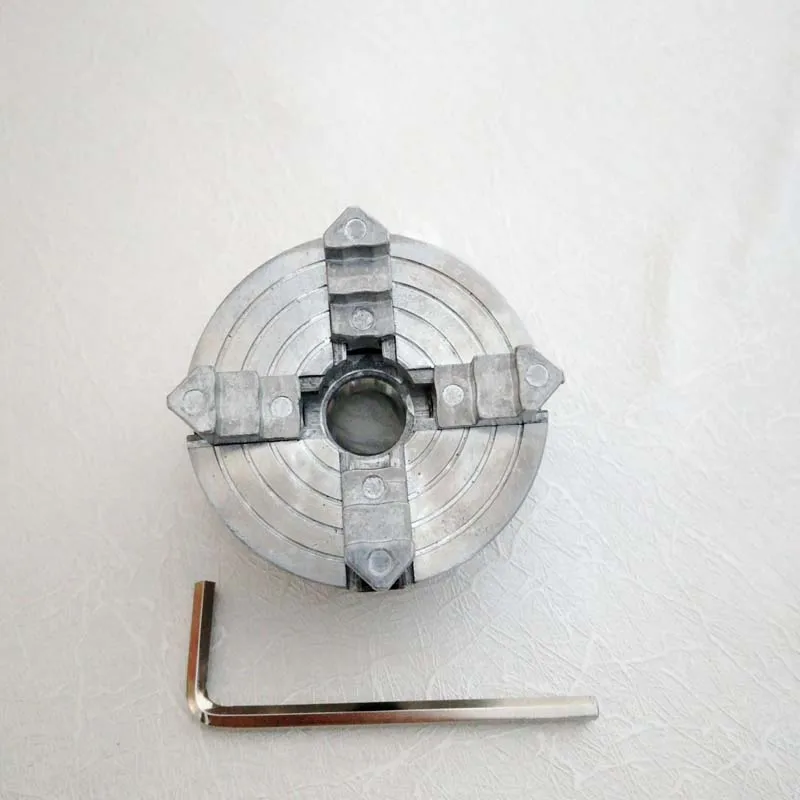 

Four 4 Jaw Chuck Z011A for Metal Mini Lathe M12x1mm Threaded Back 1.8~56mm/12~65mm Mini Collet Lathe Accessory