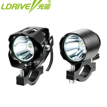 LDRIVE 1pcs New Product / Motorcycle Head Light LED Driving Motorbike Lamp Fog Spot Head Light Lamp Day time running light DRL  