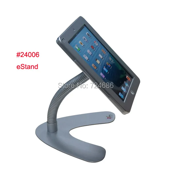 

for iPad 2/3/4 /air/pro 9.7" table security stand with flexible gooseneck arm mounting on table or countertop display on shop