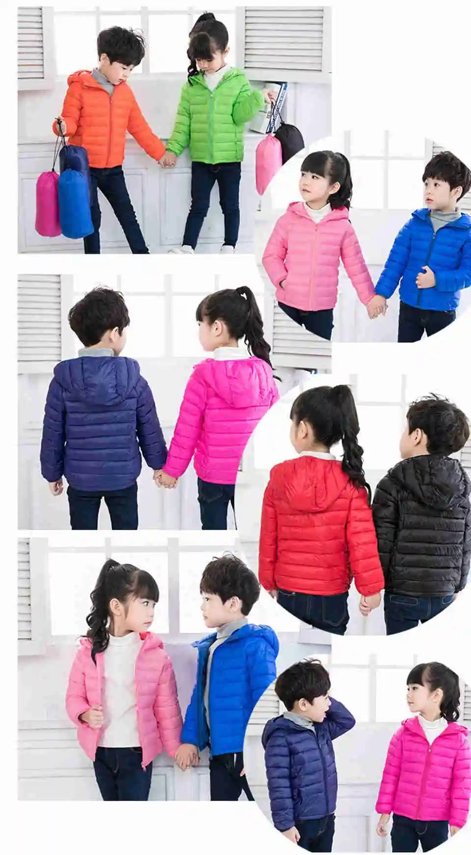 parka crianças jaqueta de inverno tamanho 1 2 10 12 15 anos de idade