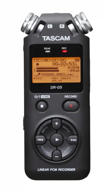 

New Original Tascam dr-05 Handheld Professional Portable Digital Voice Recorder MP3 Recording Pen Version 2 with 4GB micro SD