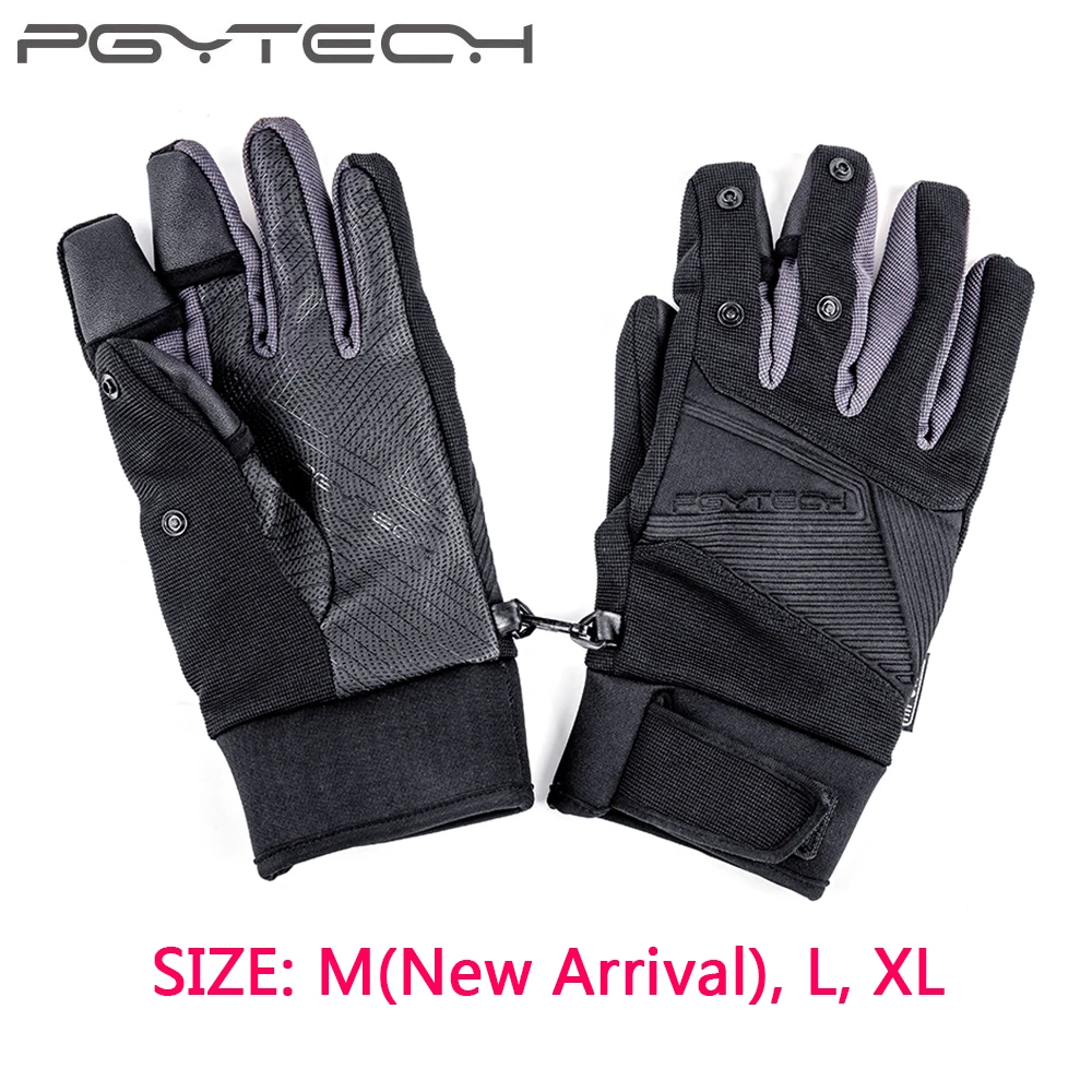

PGYTECH Flying Photography Gloves (M L XL) Mountaineering Ski Riding Windproof Waterproof Touch Screen Multi-function Gloves
