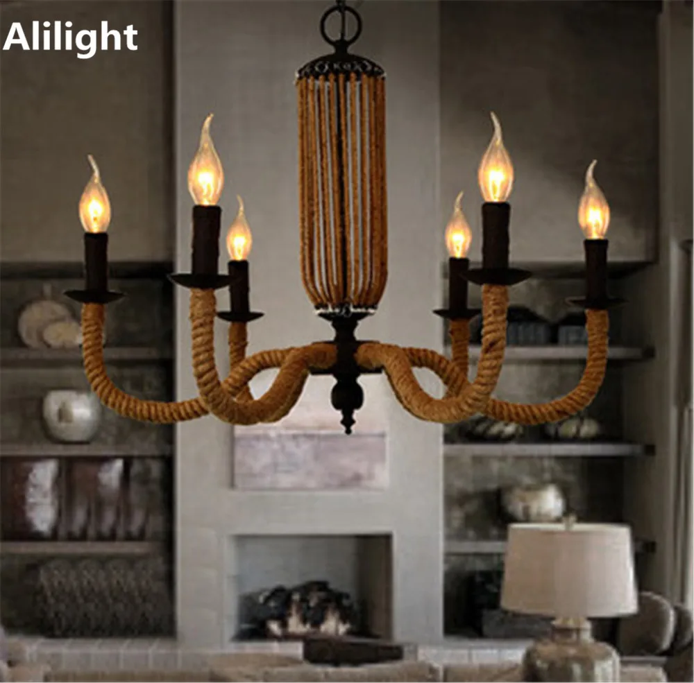 Vintage Simple Style Wooden Chandeliers Lamp LED Lighting Fixtures for Coffee Bar Restaurant  Bedroom Dining Living Room Decor  (2).jpg