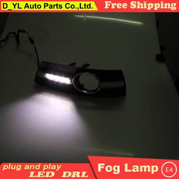 

D_YL car styling For VW cc LED DRL 2010-2012 For cc led fog lamps daytime running light High brightness guide LED DRL A style