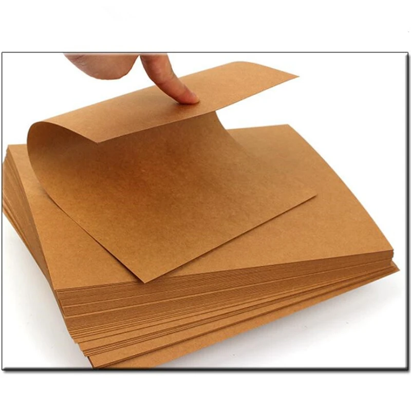 A4 Gift Flowers Packing Kraft Paper 70200gsm Brown Kraft Paper DIY