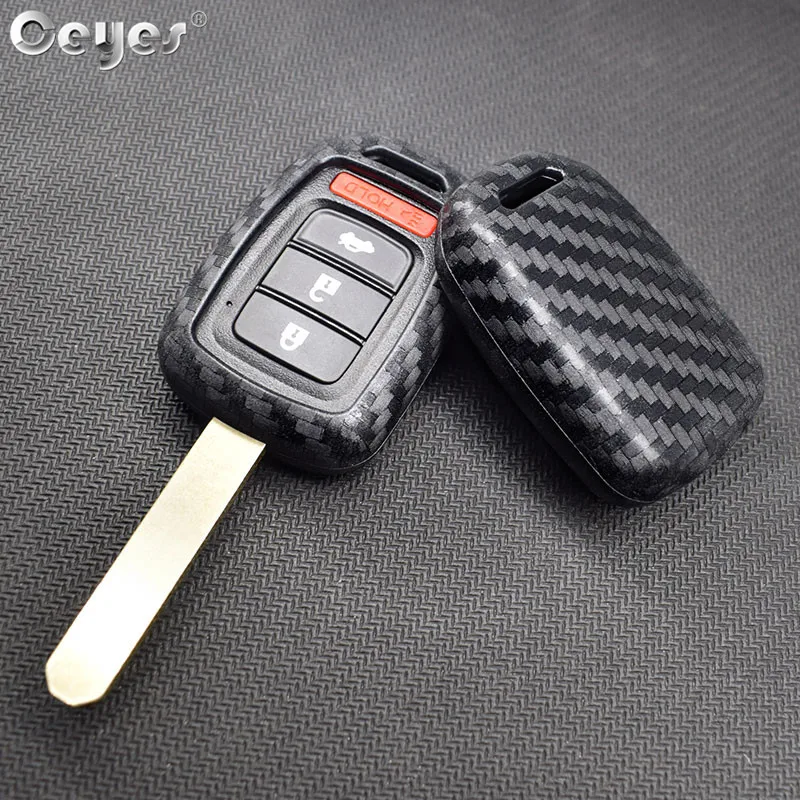 

Ceyes Car Accessories Styling Key Cover 2 3 Remote Buttons Protect Holder Fob Shell Case For Honda City Civic For CRV Crider HRV